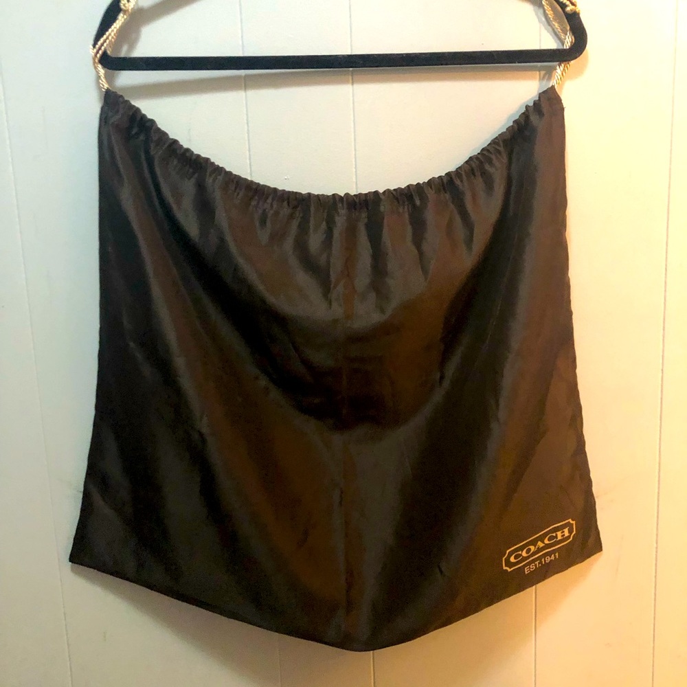 Large Coach dust bag